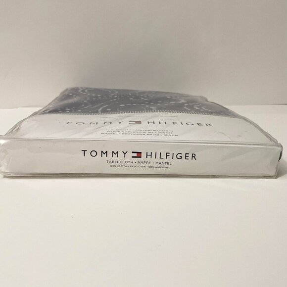 Tommy Hilfiger Cotton Tablecloth Oblong 60" x 120" - Picture 5 of 15